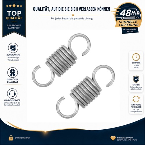 Gungy zugfedern mit haken - mit,